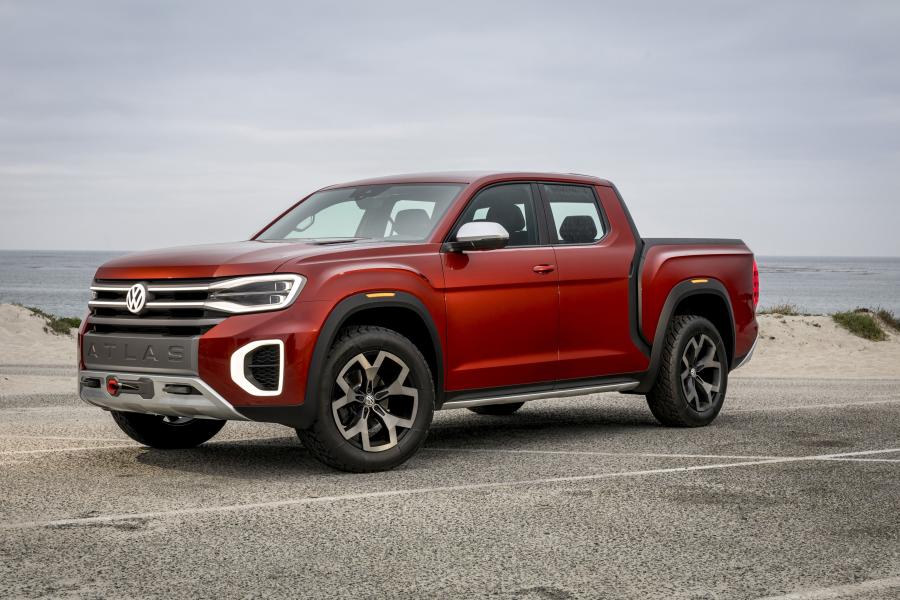  Volkswagen Atlas Tanoak Pickup Truck Concept 2018 года  (фото 13 из 32)